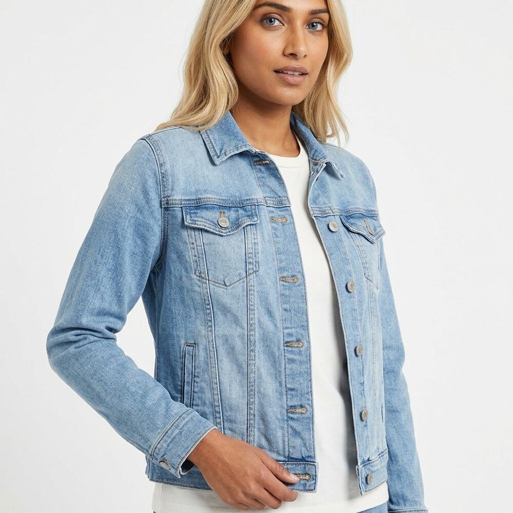 TOM Tailor Denim Blue Jacket Women Size S